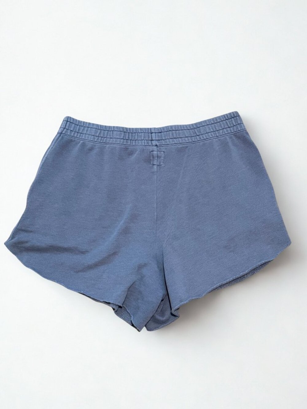 Aerie Comfy Blue Fleece Lounge Sweat Shorts Size Large - Picture 2 of 6
